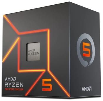 AMD/Ryzen 5-7600/6-jadrový/3,8GHz/AM5 Procesor, 6 jadier, 12 vlákien, max. 5,1GHz, 38MB, LGA AM5, 65W TDP, BOX s chladicím Wraith Stealth