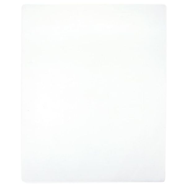vidaXL Priliehavé prestieradlo Jersey biele 100x200 cm bavlna
