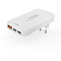 HAMA GaN, Rýchlonabíjačka, 2x USB-C PD/QC 65W