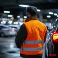 Reflexná vesta XXL oranžová s certifikátom AMiO-03985