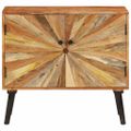 vidaXL Komoda z masívneho mangovníkového dreva 85x30x75 cm