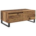 vidaXL Konferenčný stolík Staré drevo 90 x 50 x 36,5 cm