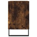 vidaXL TV skrinka dymový dub 69,5x30x50 cm kompozitné drevo