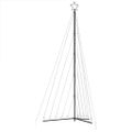 vidaXL LED vianočný stromček 570 LED studená biela 399 cm