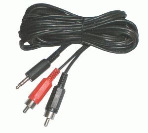 Kábel TIPA JACK 3.5 stereo/2xCINCH 5m