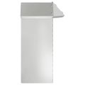 vidaXL Slimáková ohrada 4 ks 13,5 x 13,5 x 25 cm Pozinkovaná oceľ
