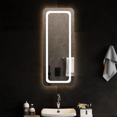 vidaXL LED kúpeľňové zrkadlo 40x100 cm