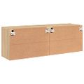 vidaXL TV skrinky nástenné 2 ks dub sonoma 60x30x41 cm