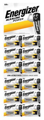 Energizer Power Alkaline AA LR6 BP1X12 alkalické tužkové batérie 12ks 7638900432350