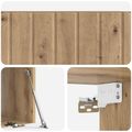 vidaXL Nástenná TV skrinka 78,5 x 41 x 30 cm Dub artisan