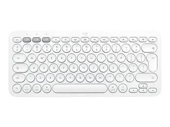 Logitech klávesnica Bluetooth Keyboard K380 US, biela