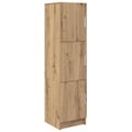 vidaXL Highboard Remeselný dub 31.5 x 32 x 122.5 cm