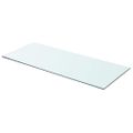 vidaXL Poličky 2 ks panel z priehľadného skla 70x30 cm