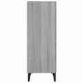 vidaXL Komoda sivý dub sonoma 34,5x32,5x90 cm kompozitné drevo