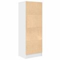 vidaXL Highboard Biela 45,5 x 34 x 127 cm