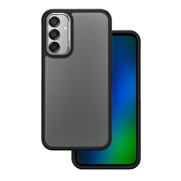 Crystal Black puzdro pre Samsung Galaxy M15 5G sivá