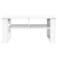 vidaXL Konferenčný stolík Biela 96 x 54 x 44 cm Kompozitné drevo