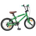 vidaXL BMX Bicykel 18 Palcov pre 7-10 rokov Zelená