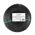 Koaxiálny kábel CONO-TECH RG6 NS100TRI 1mm CU, Trishield, PE, 6,8 mm, 100m čierny