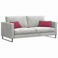 vidaXL Vankúše na pohovku 2 pcs vínovo červená 50 x 30 cm