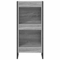 vidaXL Knižnica 40 x 30 x 86,5 cm Kompozitné drevo Sivý Sonoma