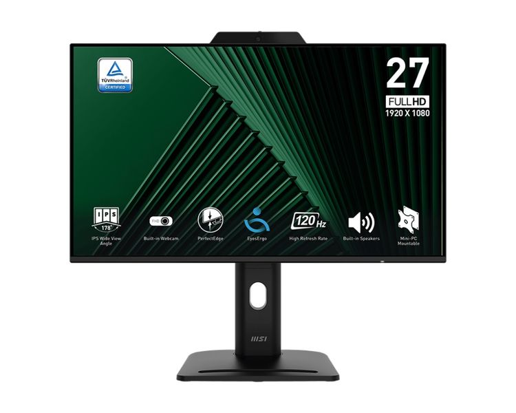 MSI Pro/MP272PMG/27''/IPS/FHD/120Hz/1ms/Čierna/3R
