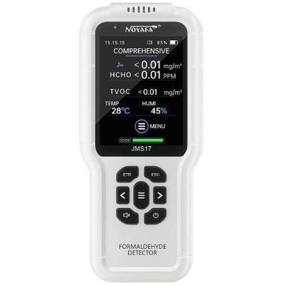 W-Star Monitor kvality vzduchu WSJMS17, TVOC, HCHO, teplota, vlhkosť, záznam hodnôt