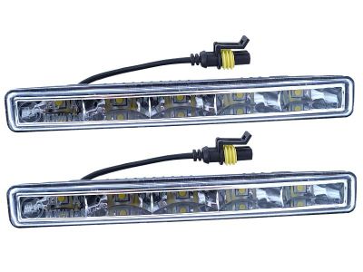 Svetlá denného svietenia 5 HIGH POWER LED 12V/24V (185x23x51 mm)