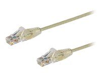Kábel - sivý štíhly CAT6 patch kábel 1m - N6PAT100CMGRS