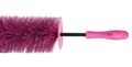 Kartáč na čistenie ráfikov kolies auta CAR DETAILING TIRE BRUSH PINK SIXTOL
