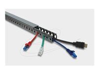 Wiring Duct 30 x 30 mm - dĺžka 1 m sivá