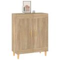 vidaXL Komoda farba dubu sonoma 69,5x34x90 cm spracované drevo