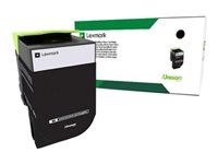Vysoká výťažnosť - čierna - originálne - kazeta s farbivom LCCP, LRP - pre Lexmark CS310dn, CS310n, CS410dn, CS410dtn, CS410n, CS510de, CS510dte