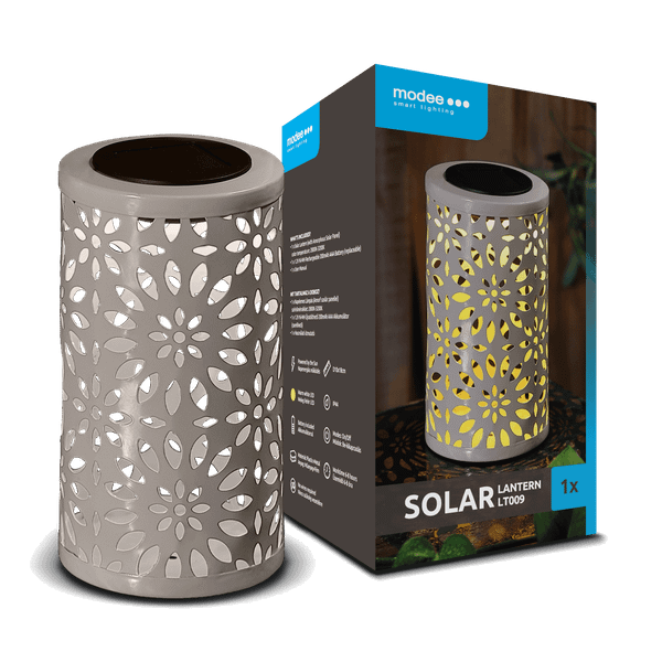 Modee záhradná solárna LED lampa-lampáš LT009 18 cm (ML-LT009)