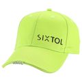 Kšiltovka s LED svetlom B-CAP 25lm, nabíjacia, USB, univerzálna veľkosť, fluorescentne zelená SIXTOL