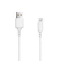 SETTY USB - microUSB kábel 1,0 m 3A biela (GSM106096)