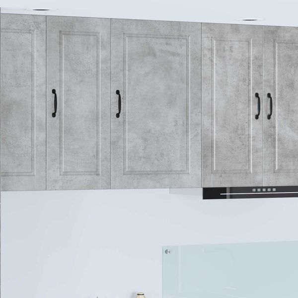 vidaXL Nástenná skrinka PORTO Betónová šedá 50 x 31 x 80 cm