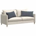 vidaXL Vankúše na pohovku 2 pcs Tmavo šedá 80 x 40 cm
