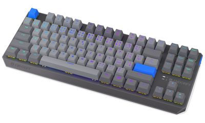Endorfy mechanická klávesnice Thock V2 TKL / bezdrátová / ARGB /  yellow sw. / USB / CZ/SK layout Klávesnice, herní, bezdrátová, mechanická, Endorfy Yellow, CZ/SK layout, TKL, ARGB, hliníková konstrukce, Bluetooth, 2,4GHz, USB,