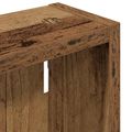 vidaXL Kúpeľňová nástenná skriňa Staré drevo 30 x 10 x 50 cm