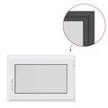 vidaXL Otočné a sklopné okno do suterénu RISOR 90 x 60 cm PVC a sklo