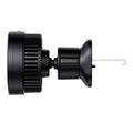 Bezdrôtový nabíjací držiak do auta Baseus MagPro 15W (čierny)