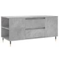 vidaXL Konferenčný stolík betónovosivý 102x44,5x50 cm kompozitné drevo