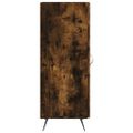 vidaXL Komoda dymový dub 34,5x34x90 cm spracované drevo