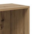 vidaXL Knižnica Artisan Dub 67x24x161 cm Inžinierske drevo
