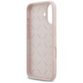 Puzdro Guess Silicone Big 4G Script pre iPhone 17 ružové