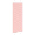 vidaXL Plisovaná roleta ružová 70x200 cm šírka látky 69,4 cm polyester