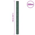 vidaXL Membrána proti burine zelená 1,5x200 m PP