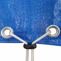 vidaXL Krycie plachty na bazén 2 ks PE obdĺžnikové 90 g/m² 400x207 cm