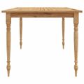 vidaXL Batavia stôl 150x90x75 cm tíkové masívne drevo
